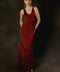 Sculpted Fringe Dress