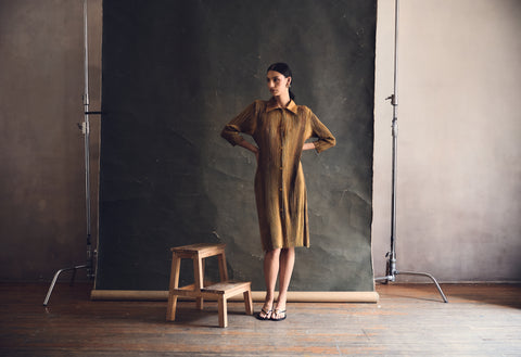 Ocaso Dorado Long Blouse