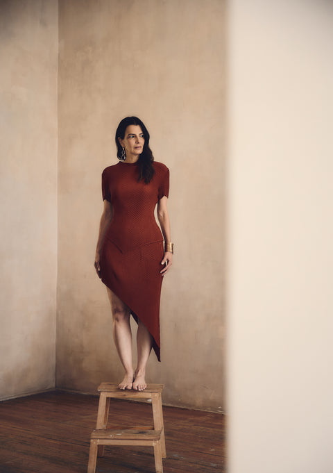 Pellizco Asymmetrical Skirt