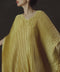 Pleated Satin Kaftan