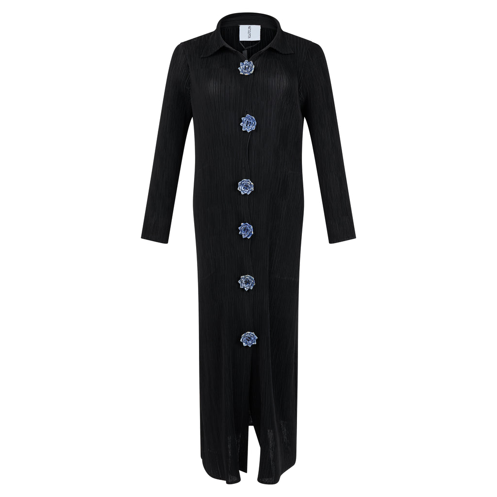 Gracia – Vestido con Botones Artesanales