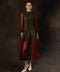 Silk Chiffon Pleated Skirt