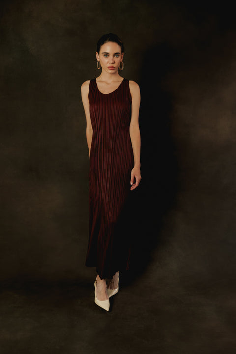 Basic Pleated Dress