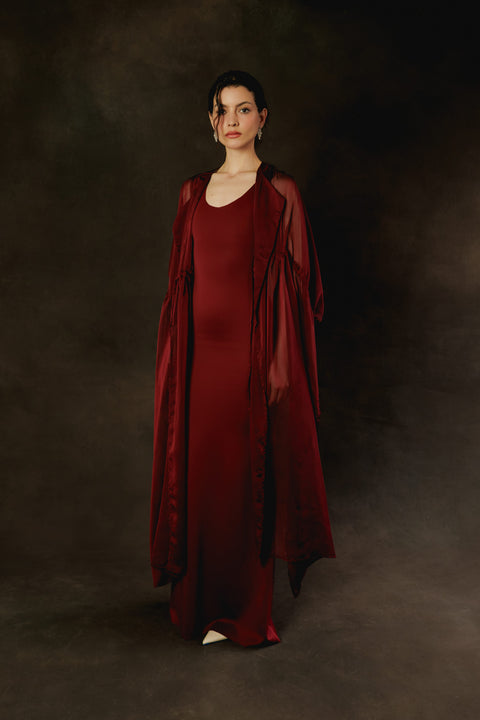 Sculpted Slip Dress