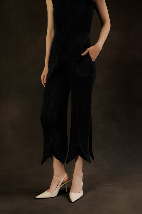 Petal Pleated Pants