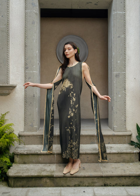 La Sembradora Cape Dress