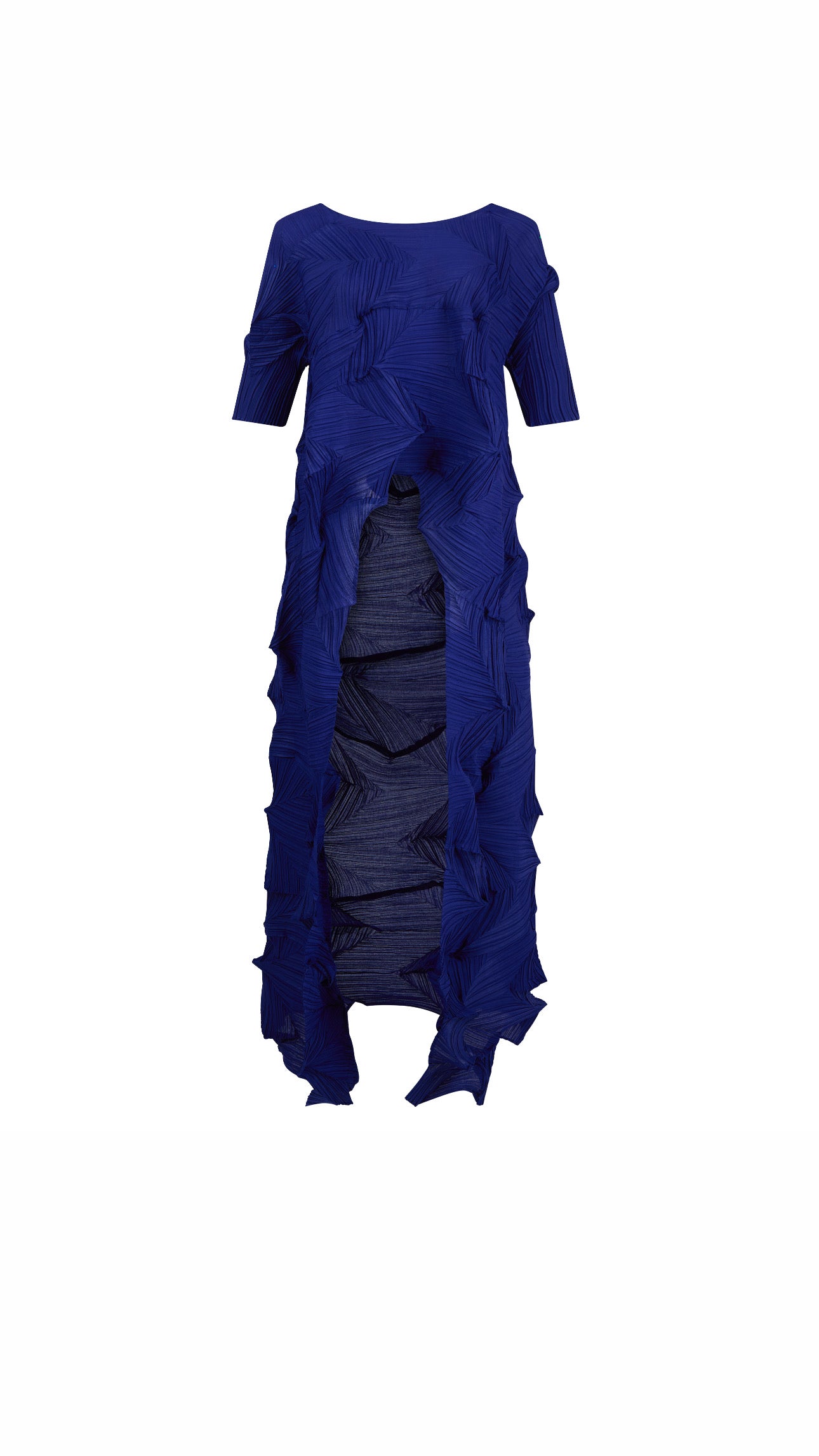 CASCADA – Blusa Capa  Escultural Origami