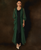 Draped Chiffon Robe