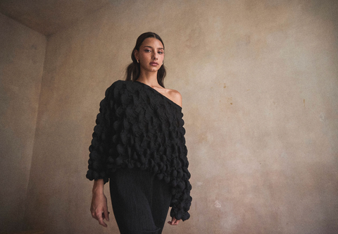 Michoacana Bubble Blouse